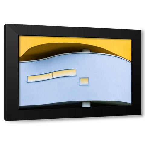 windows Black Modern Wood Framed Art Print with Double Matting by Endermann, Rolf