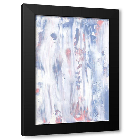 Easy to Love Black Modern Wood Framed Art Print by Sawall, Anastasia