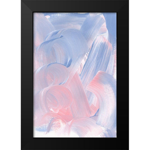 Emotions in Pastel Black Modern Wood Framed Art Print by Sawall, Anastasia