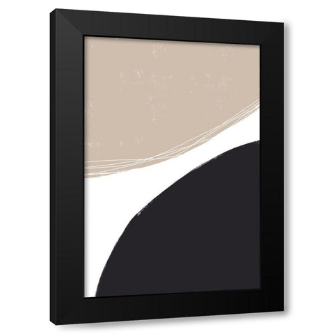 Joyful Harmony Black Modern Wood Framed Art Print with Double Matting by Sawall, Anastasia
