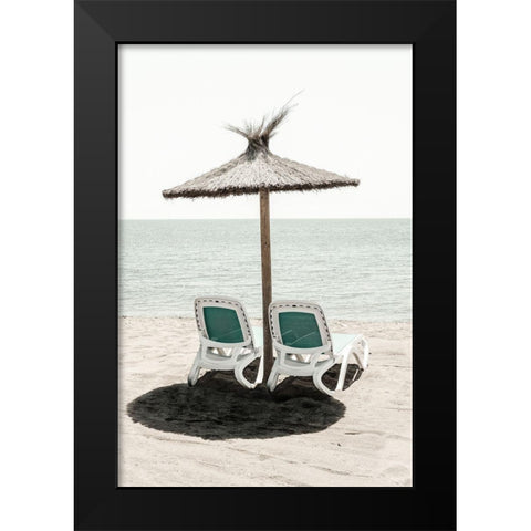 Solaris 02 Black Modern Wood Framed Art Print by 1x Studio III