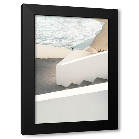 Solaris 11 Black Modern Wood Framed Art Print by 1x Studio III