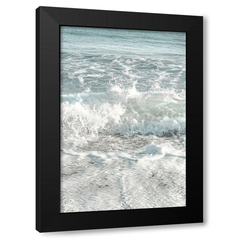 Solaris 10 Black Modern Wood Framed Art Print with Double Matting by 1x Studio III