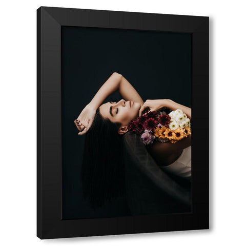 sweet dream Black Modern Wood Framed Art Print by Hamidnezhad, Amin