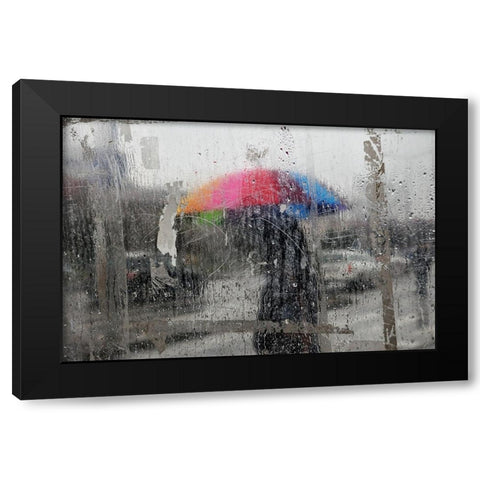 november passengers Black Modern Wood Framed Art Print with Double Matting by Gabor, Nicoleta
