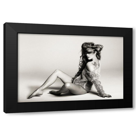 Le intensitAc... Black Modern Wood Framed Art Print by Tejada, Cesar