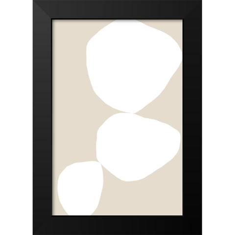 Understanding Life Black Modern Wood Framed Art Print by Uplusmestudio