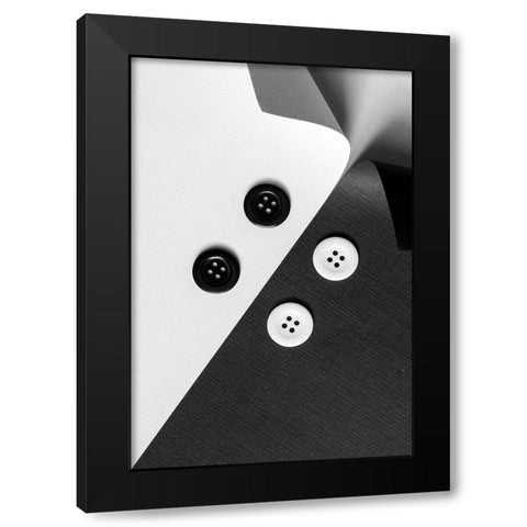 Diagonal Skirt Black Modern Wood Framed Art Print with Double Matting by Bunjamin (Abe), Antonyus