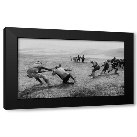 Nomad Games - 1574 Black Modern Wood Framed Art Print with Double Matting by Garik