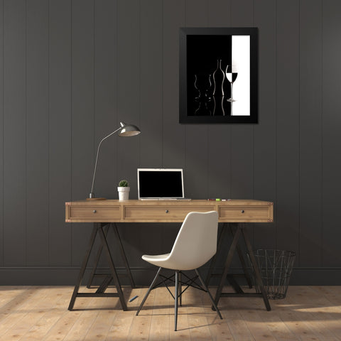 Game light Black Modern Wood Framed Art Print by Perfoncio, Margareth
