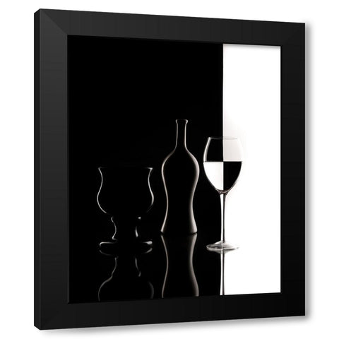 Game light Black Modern Wood Framed Art Print with Double Matting by Perfoncio, Margareth