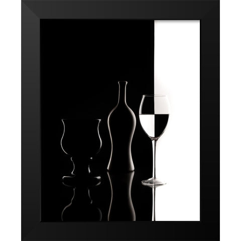 Game light Black Modern Wood Framed Art Print by Perfoncio, Margareth