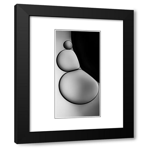 Untitled Black Modern Wood Framed Art Print by Pandya, Hardik