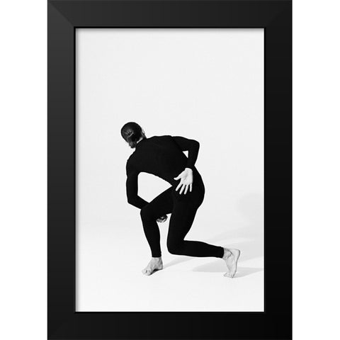 Untitled Black Modern Wood Framed Art Print by Kovbasyuk, Serhii