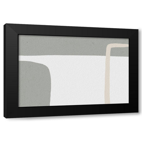 The Highest Black Modern Wood Framed Art Print by Uplusmestudio