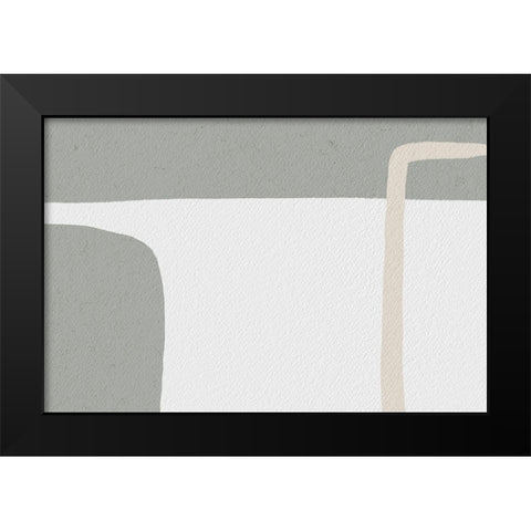 The Highest Black Modern Wood Framed Art Print by Uplusmestudio