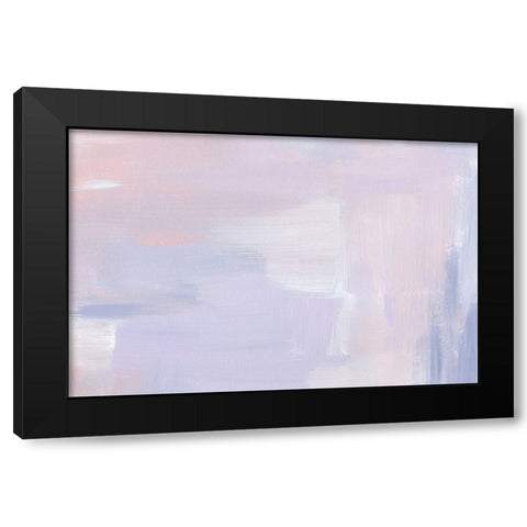 Pastel Mood Black Modern Wood Framed Art Print with Double Matting by Uplusmestudio