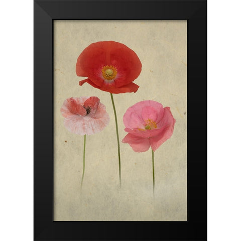 Friends Black Modern Wood Framed Art Print by Urbanski, Richard