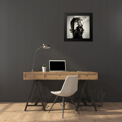 Touch the Sky Black Modern Wood Framed Art Print by Kuavi, Robert
