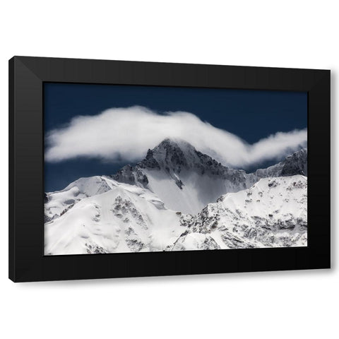 eaapp Black Modern Wood Framed Art Print by Wang, Xiaoyang
