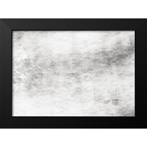 Abstract Mono Black Modern Wood Framed Art Print by 1x Studio II