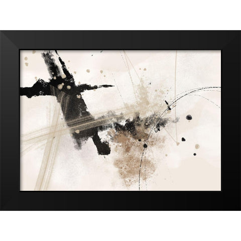 Wild Black Modern Wood Framed Art Print by 1x Studio II