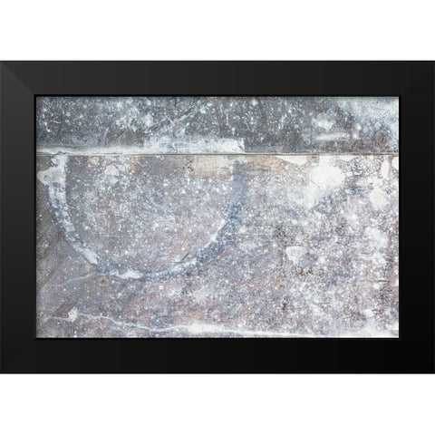 Texture 01 Black Modern Wood Framed Art Print by 1x Studio III