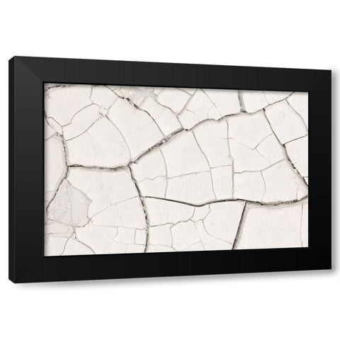 Texture 03 Black Modern Wood Framed Art Print by 1x Studio III