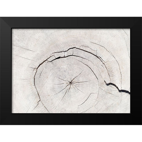 Texture 05 Black Modern Wood Framed Art Print by 1x Studio III