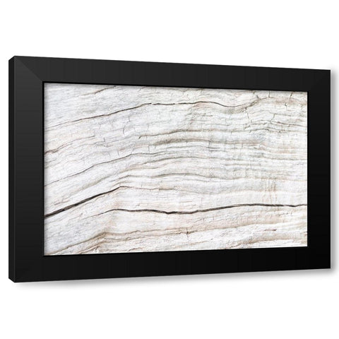 Texture 08 Black Modern Wood Framed Art Print by 1x Studio III