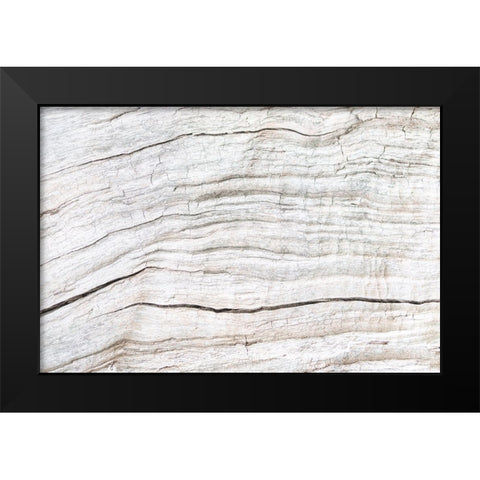 Texture 08 Black Modern Wood Framed Art Print by 1x Studio III