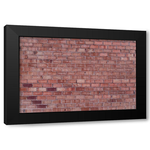 Texture 18 Black Modern Wood Framed Art Print by 1x Studio III