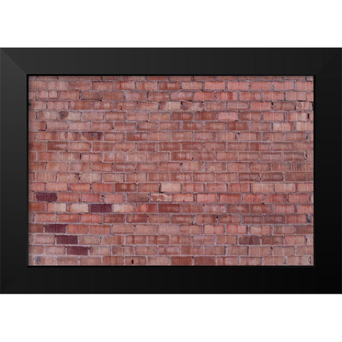 Texture 18 Black Modern Wood Framed Art Print by 1x Studio III