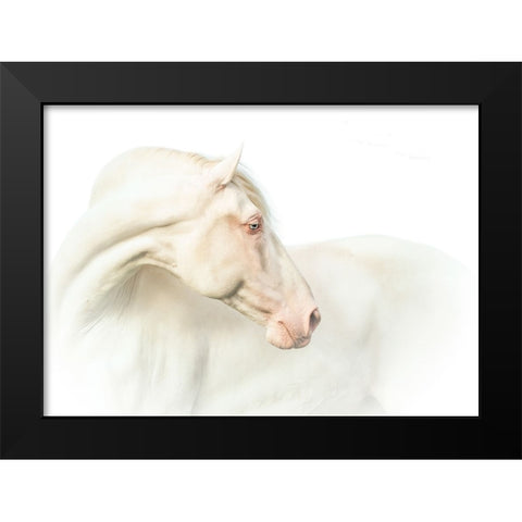 Mr. Blue Eyeab Black Modern Wood Framed Art Print by Weerink, Celine