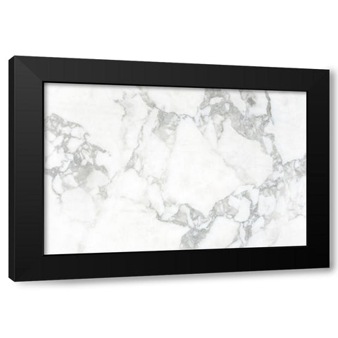 Texture 32 Black Modern Wood Framed Art Print with Double Matting by 1x Studio III