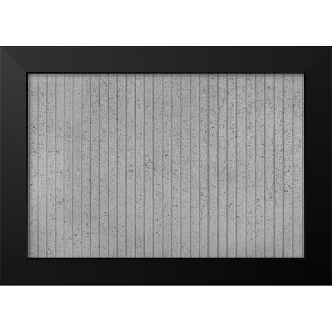 Texture 33 Black Modern Wood Framed Art Print by 1x Studio III