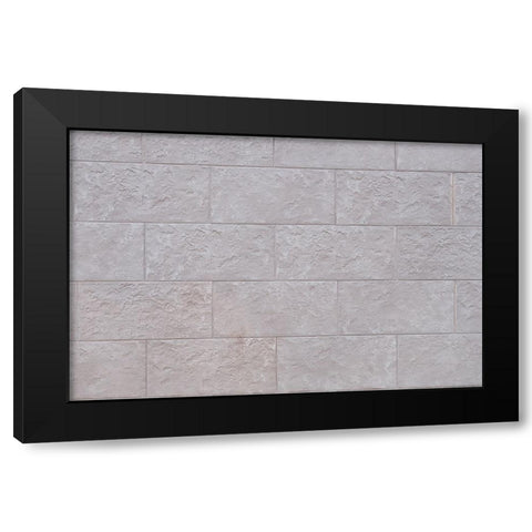 Texture 36 Black Modern Wood Framed Art Print by 1x Studio III