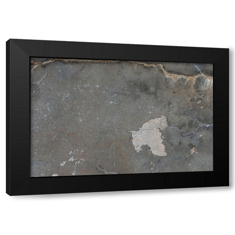 Texture 40 Black Modern Wood Framed Art Print with Double Matting by 1x Studio III