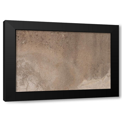 Texture 41 Black Modern Wood Framed Art Print with Double Matting by 1x Studio III