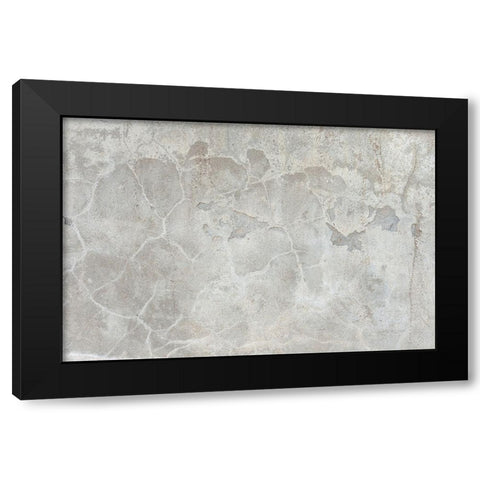 Texture 42 Black Modern Wood Framed Art Print by 1x Studio III