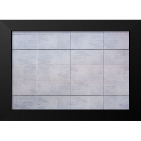 Texture 44 Black Modern Wood Framed Art Print by 1x Studio III