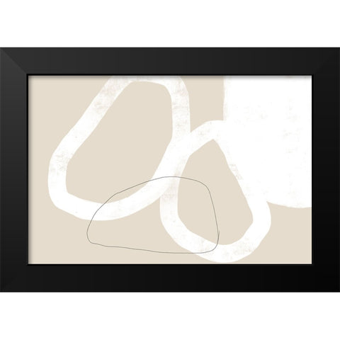 Keeping You Close Black Modern Wood Framed Art Print by Uplusmestudio