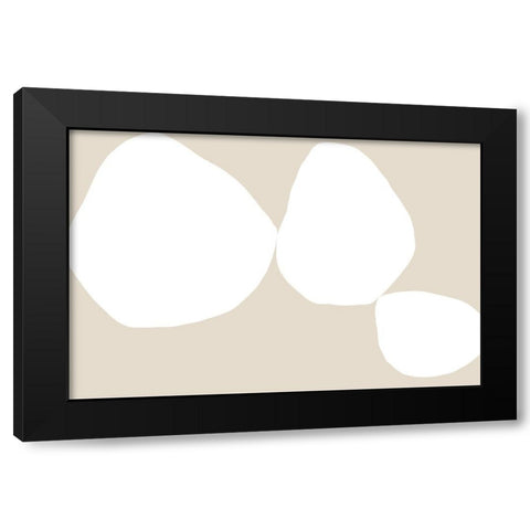 Understanding Life Black Modern Wood Framed Art Print by Uplusmestudio