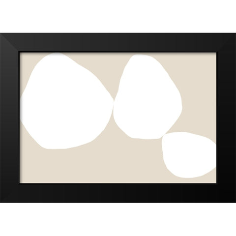 Understanding Life Black Modern Wood Framed Art Print by Uplusmestudio