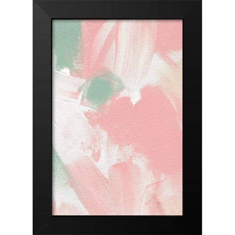 Sweet Escape No 1 Black Modern Wood Framed Art Print by Uplusmestudio