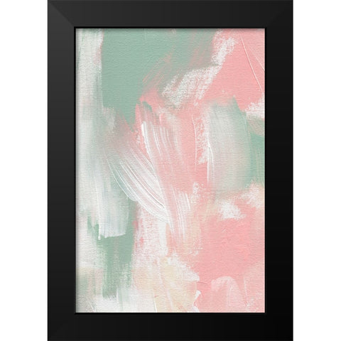 Sweet Escape No 3 Black Modern Wood Framed Art Print by Uplusmestudio