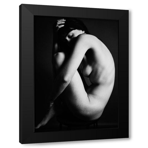 Ivy Rose, No. 00998 Black Modern Wood Framed Art Print with Double Matting by FiguraNYC Photography