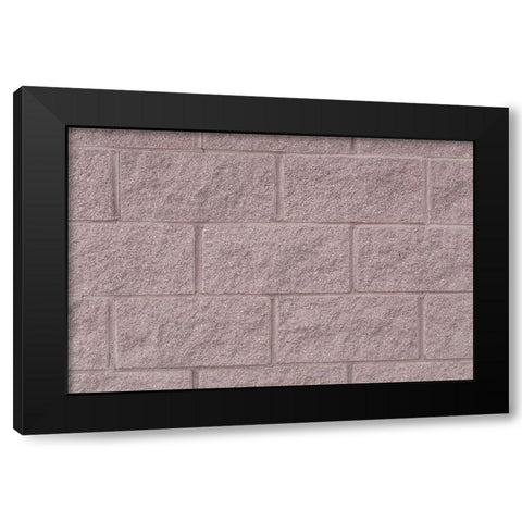 Texture 49 Black Modern Wood Framed Art Print with Double Matting by 1x Studio III
