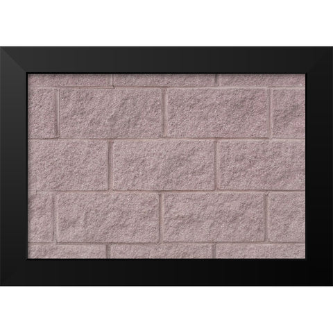 Texture 49 Black Modern Wood Framed Art Print by 1x Studio III