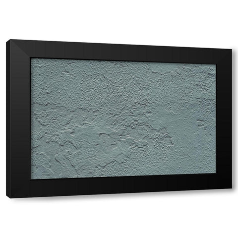 Texture 55 Black Modern Wood Framed Art Print with Double Matting by 1x Studio III
